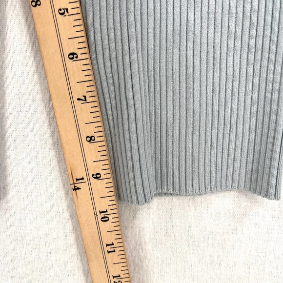 LUNYA Lounge Shorts Womens Large Chilled Blue Cozy Cotton Silk Bike Shorts NEW - Picture 13 of 14